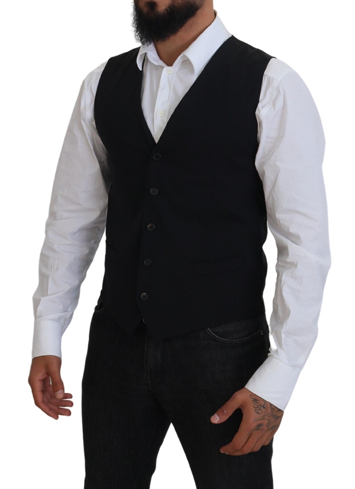 Schwarze Jacke Weste 2 Stück MARTINI Blazer
