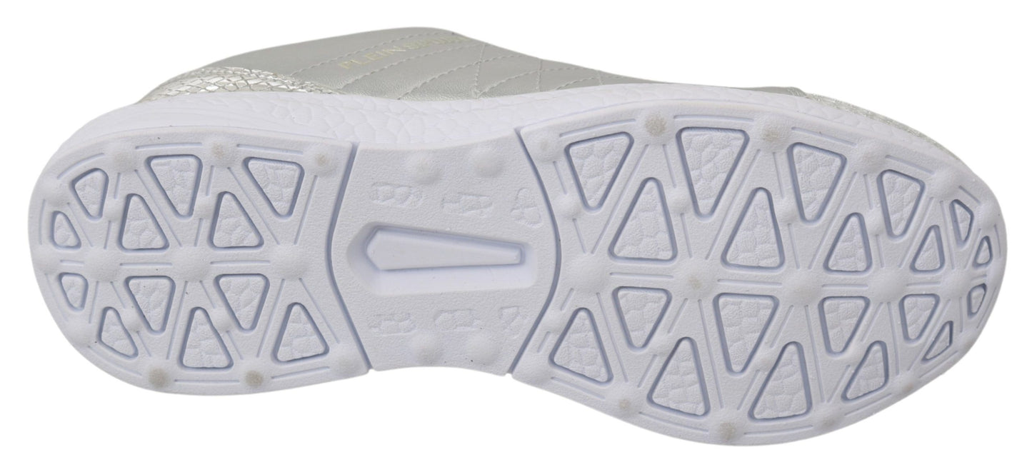 Gisella Silber Polyester Turnschuhe Schuhe