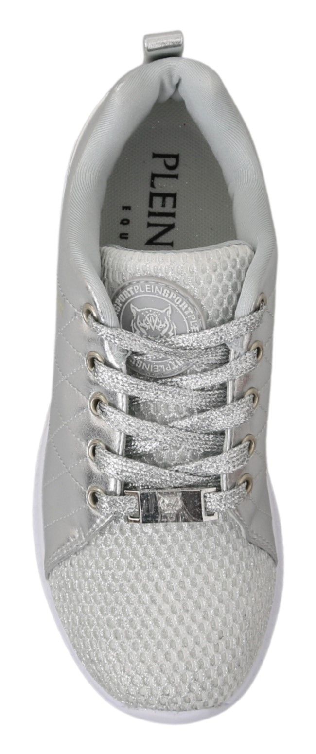 Gisella Silber Polyester Turnschuhe Schuhe