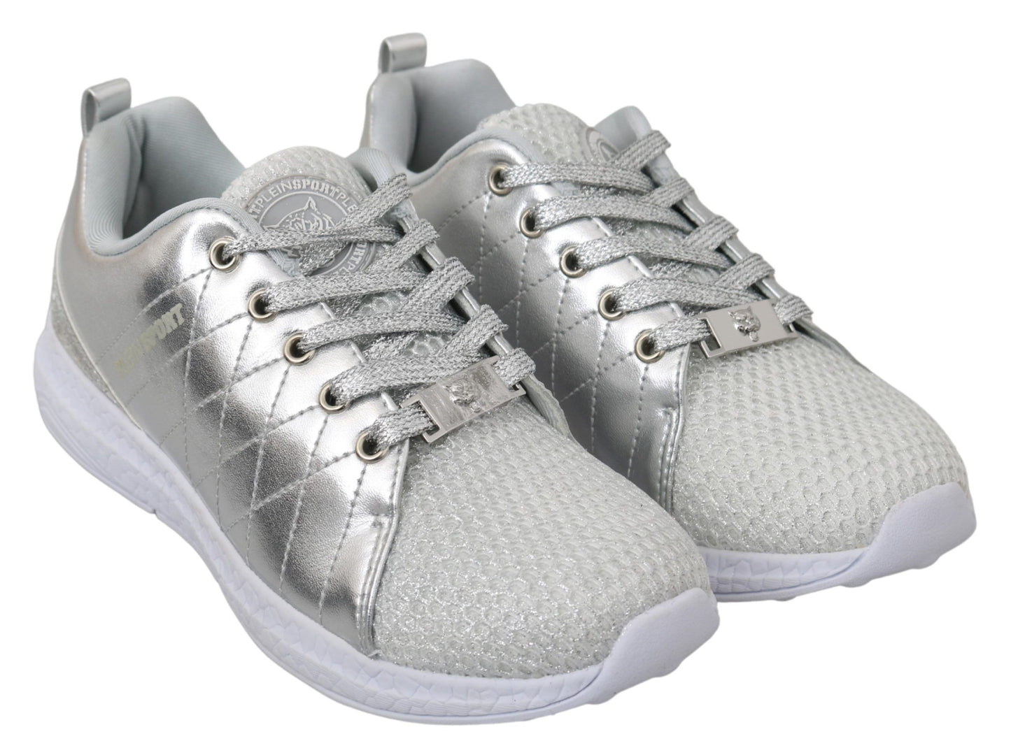 Gisella Silber Polyester Turnschuhe Schuhe