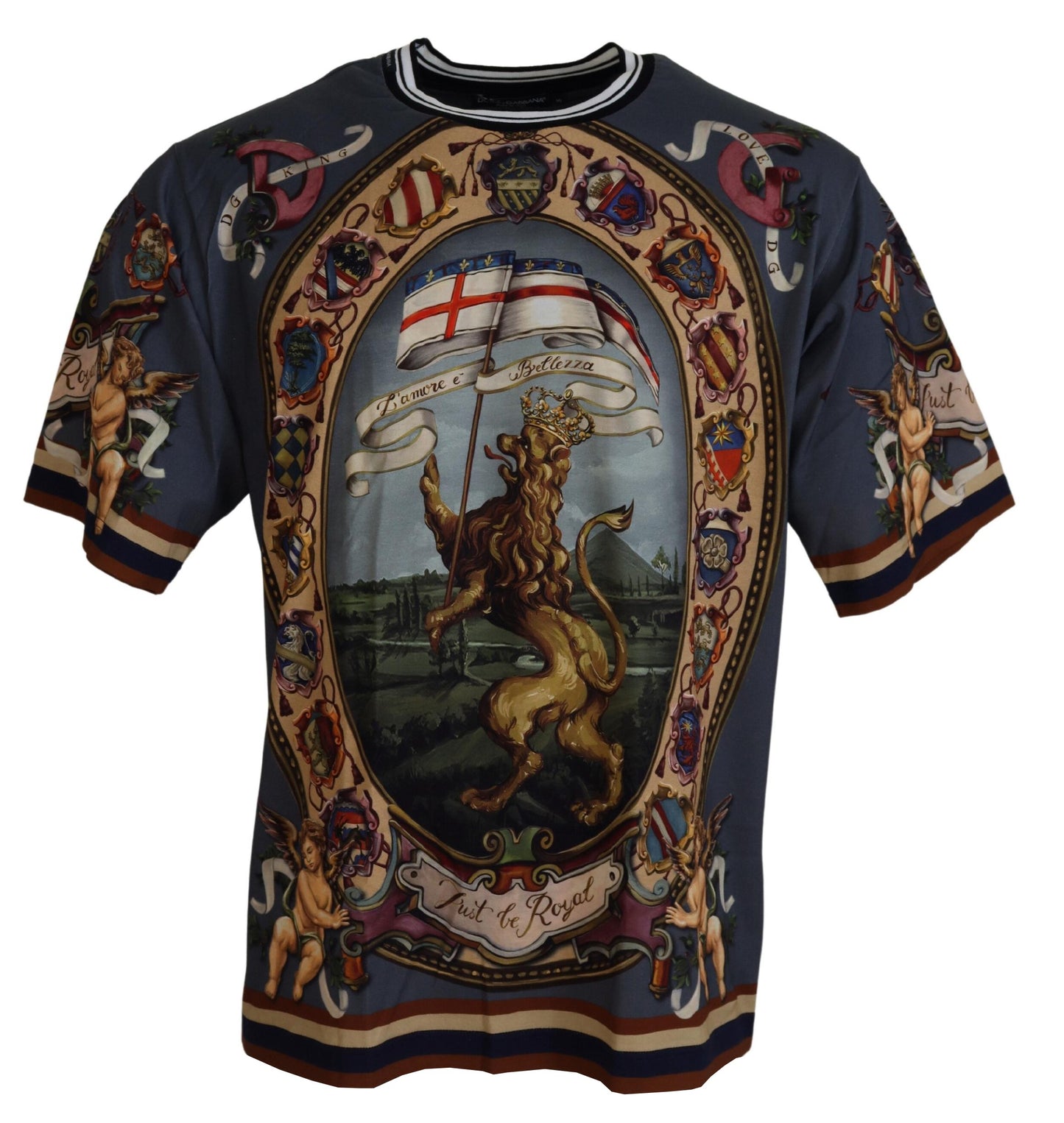 Multicolor L'Amore E'Bellezza Baumwoll-T-Shirt