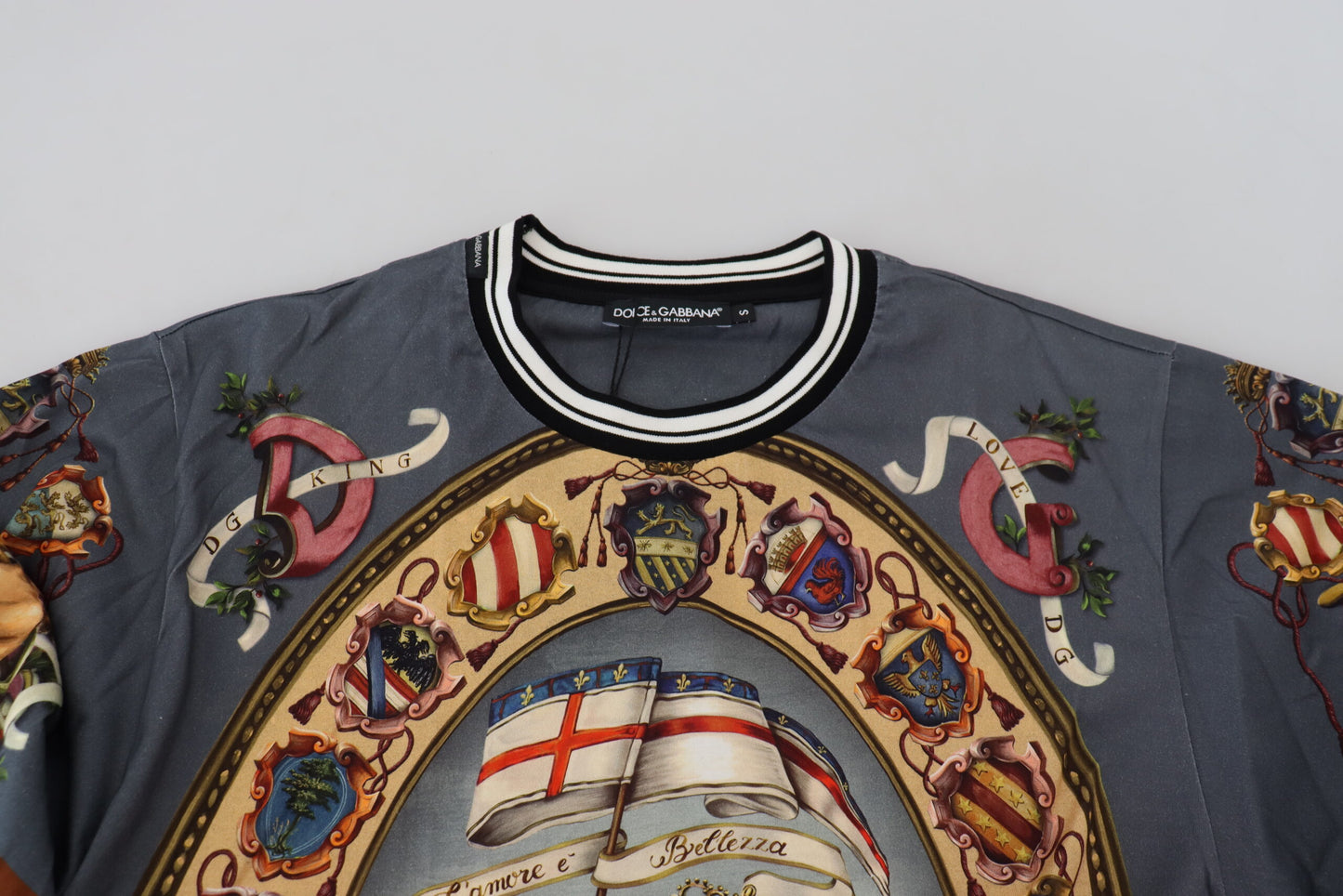 Multicolor L'Amore E'Bellezza Baumwoll-T-Shirt