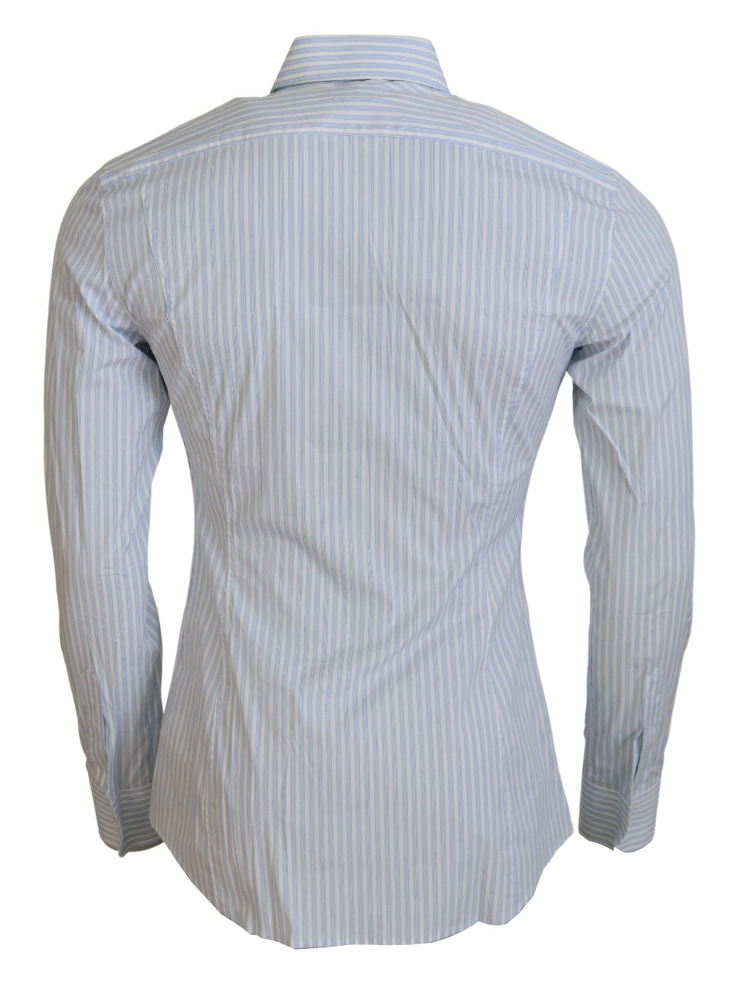 Blau gestreiftes SICILIA Herren Langarmhemd