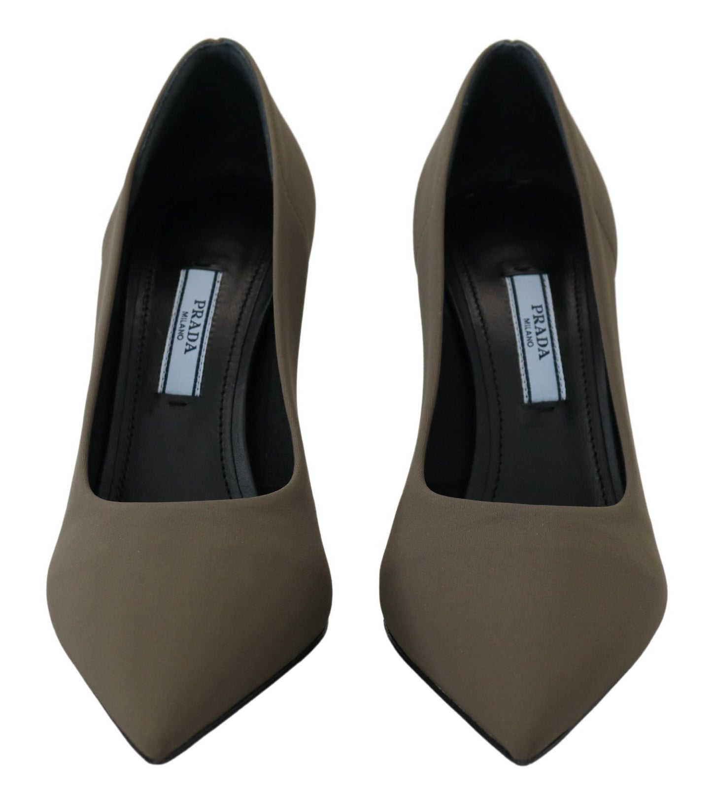 Grün Wildleder Leder Heels Stilettos Pumps Schuhe