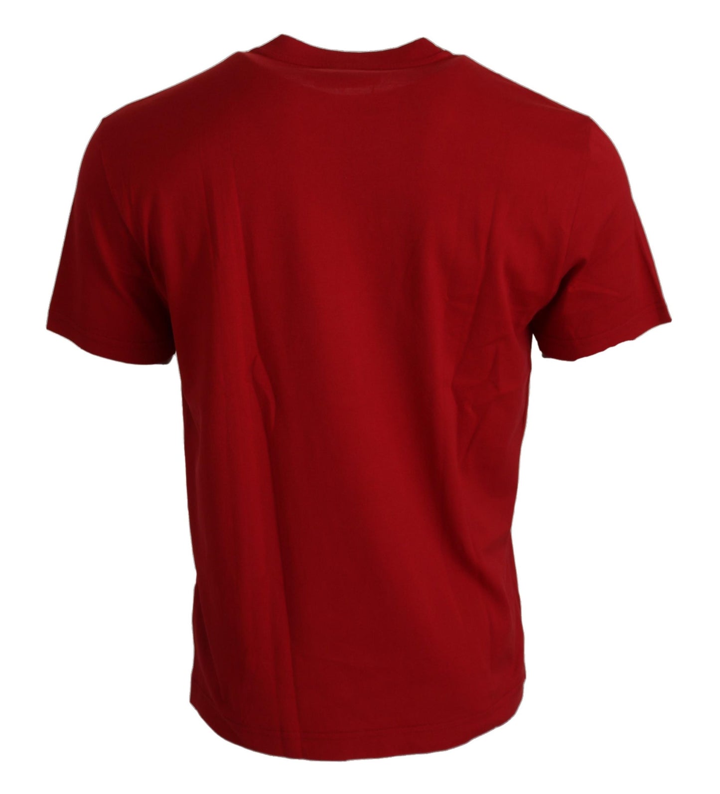 Rotes DG Logo Crewneck Top Exklusives T-Shirt