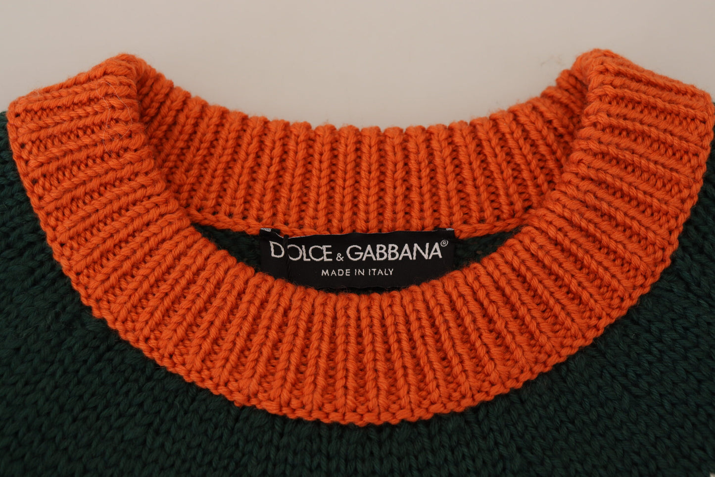 Multicolor Pullover aus Wollstrick