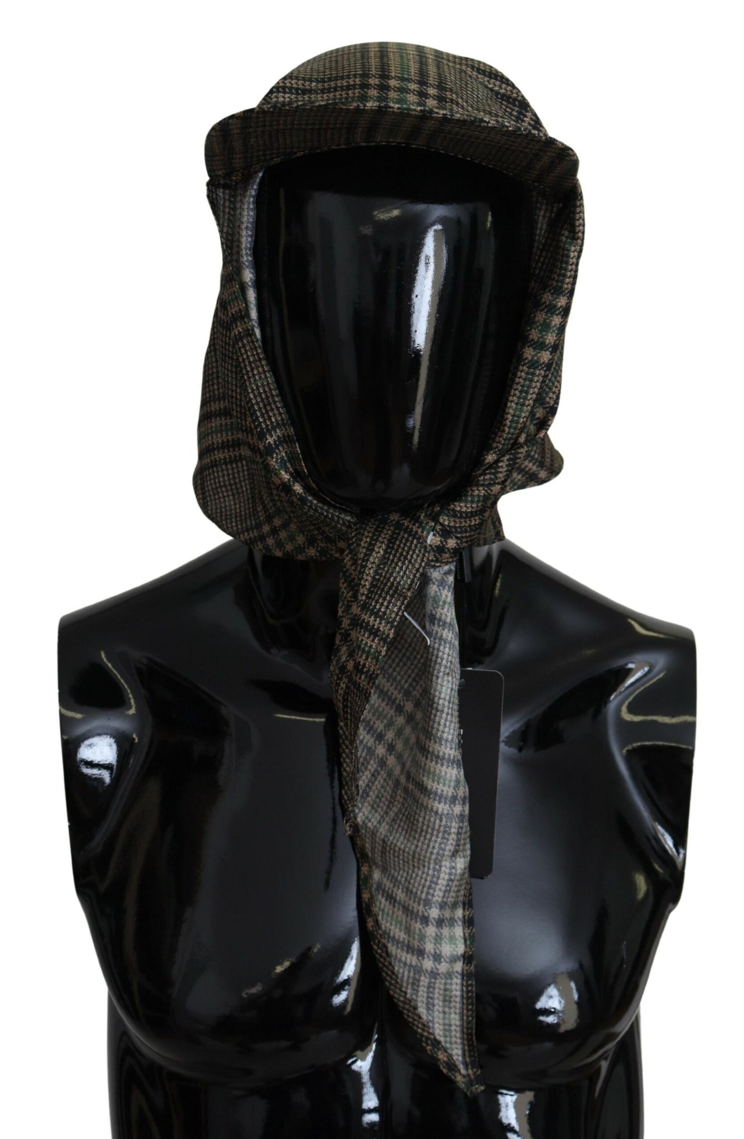 Multicolor Plaid Muster ganze Kopf wickeln Hut