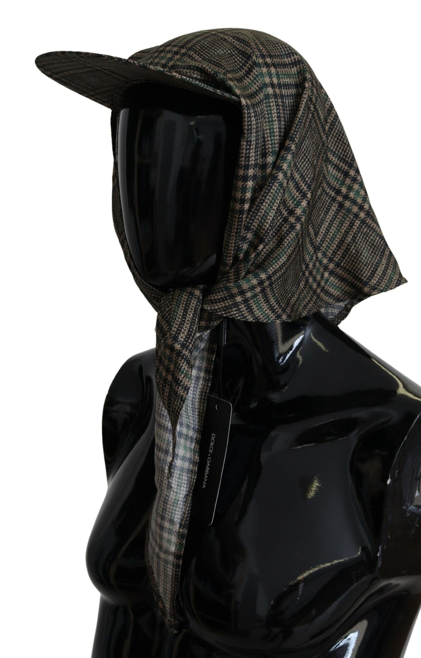 Multicolor Plaid Muster ganze Kopf wickeln Hut