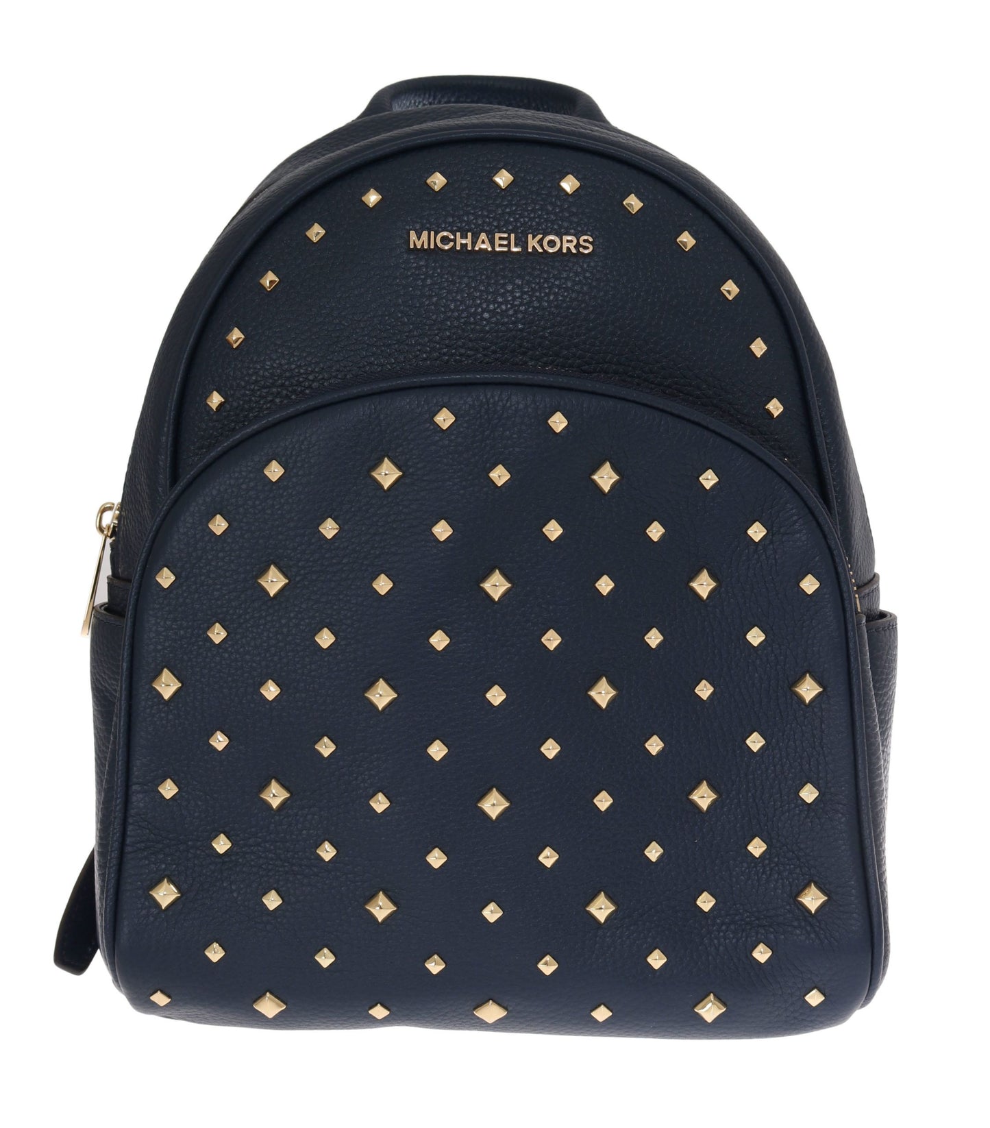 Marineblauer ABBEY Lederrucksack Tasche
