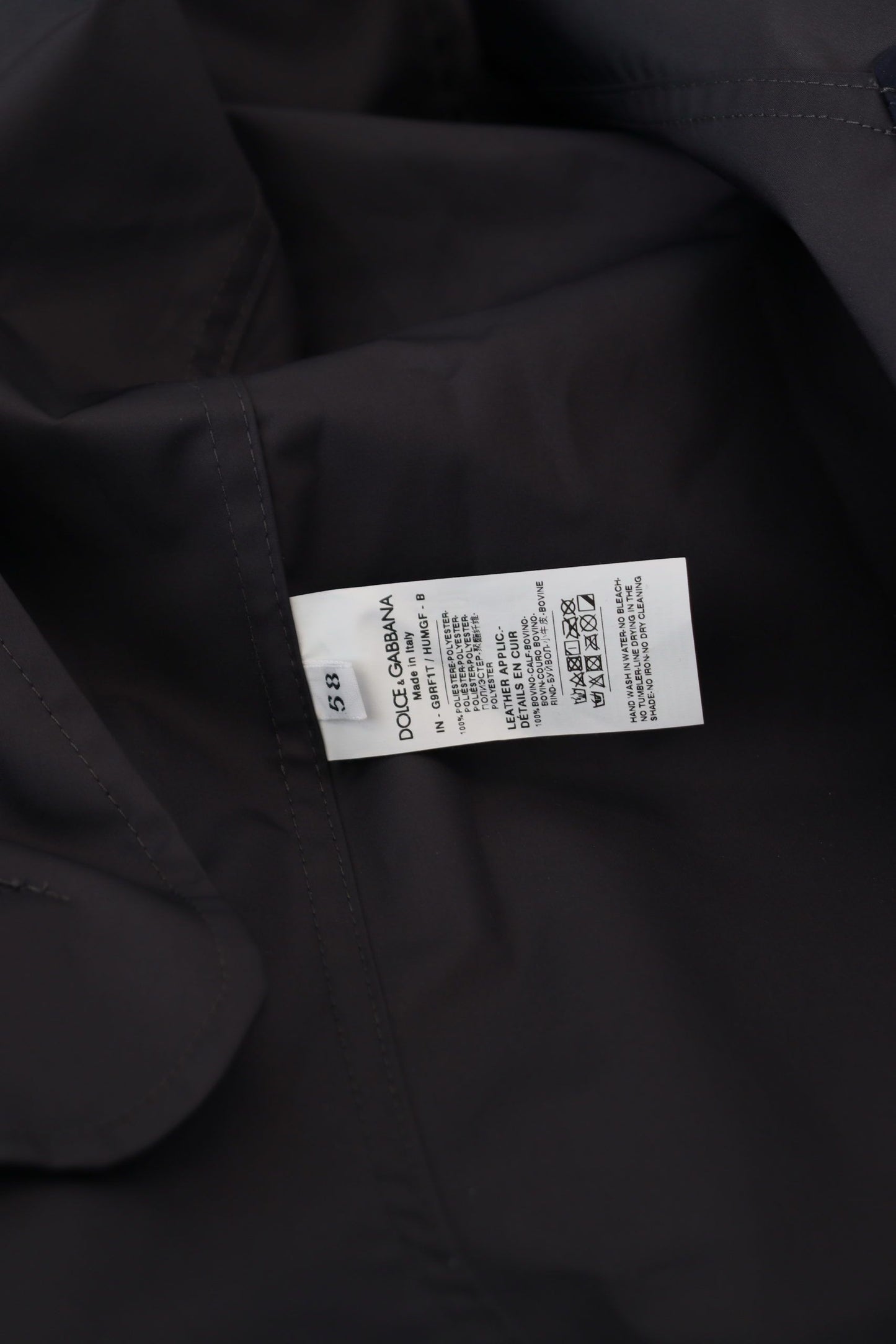 Blauer doppelreihiger Mantel mit Kapuze Jacke