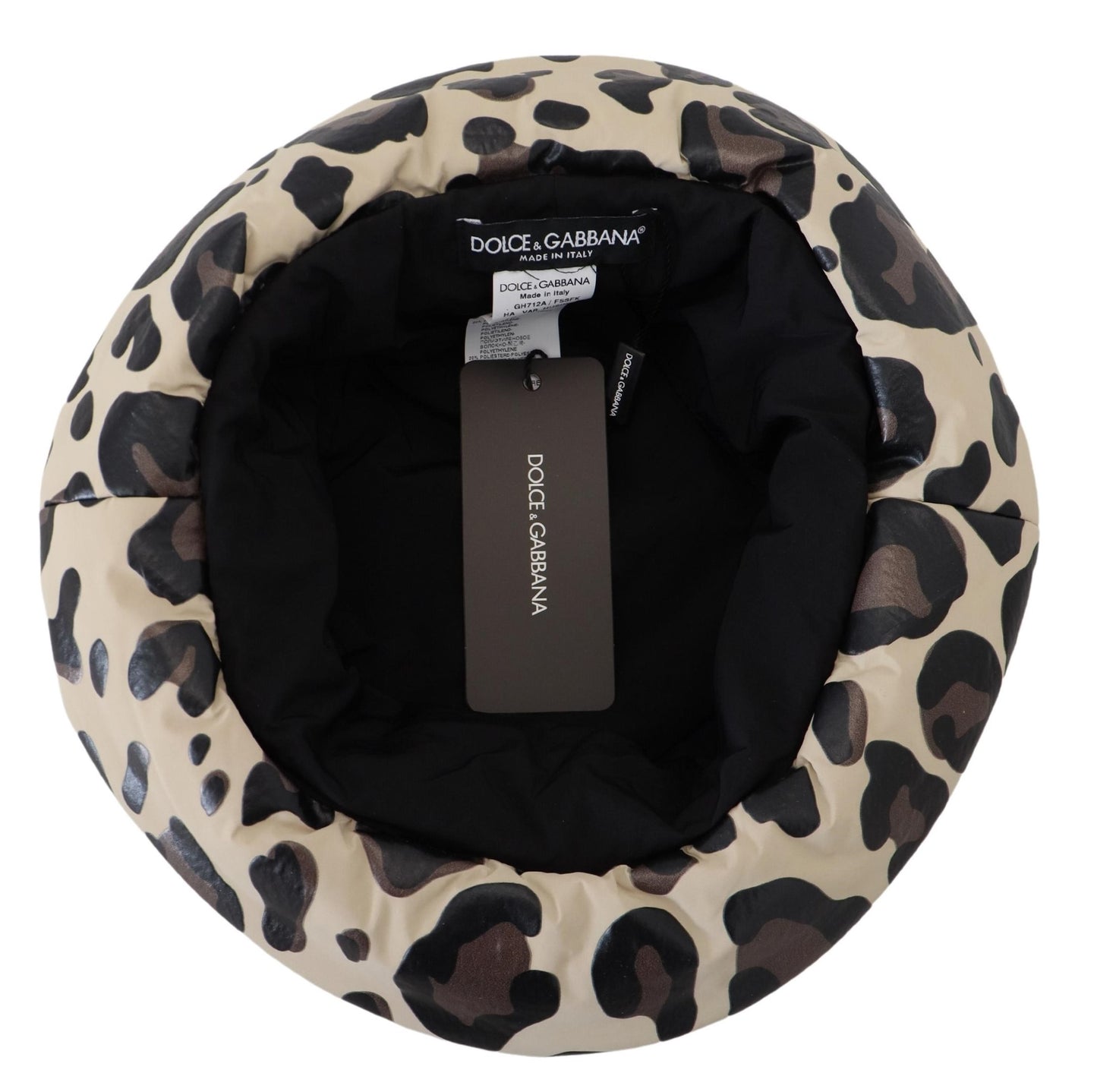 Multicolor Leopard Print Capello Männer Eimer Kappe Hut