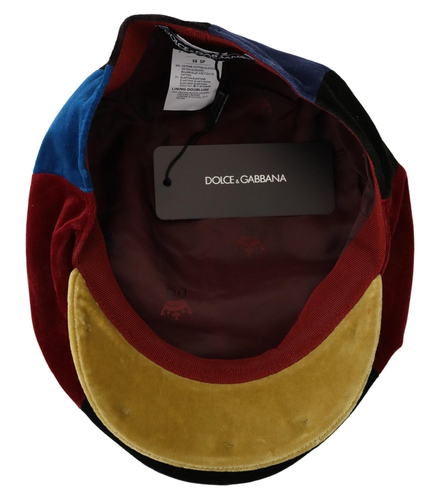 Multicolor Baumwolle Newsboy Männer Hut