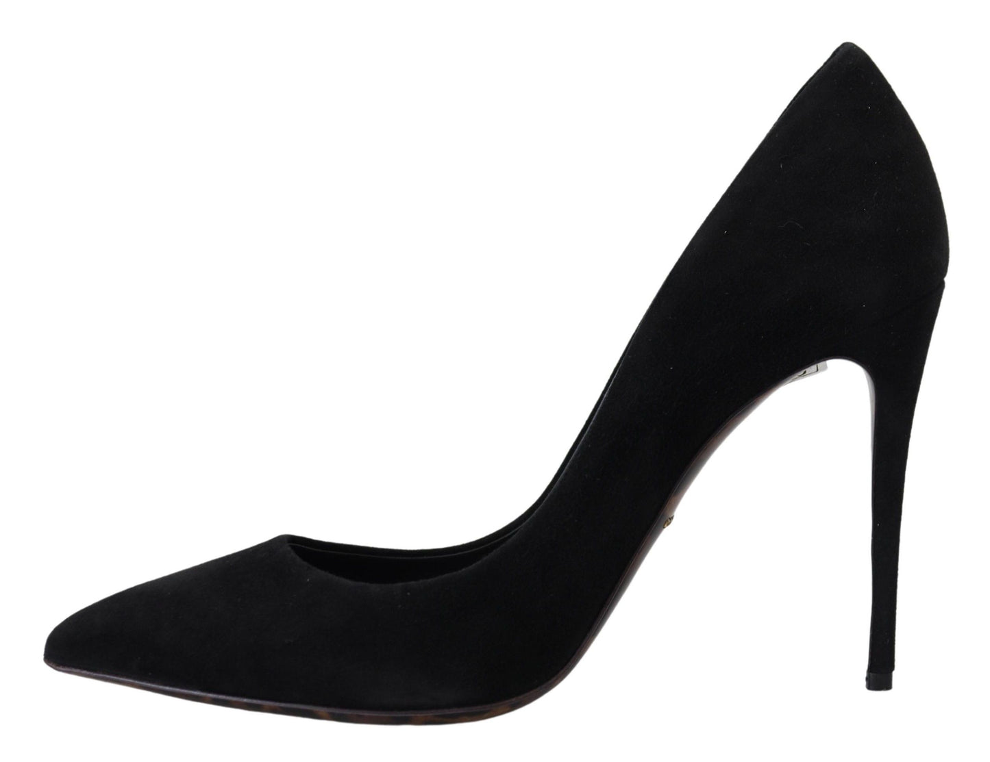 Schwarze Wildleder High Heels Pumps Klassische Schuhe
