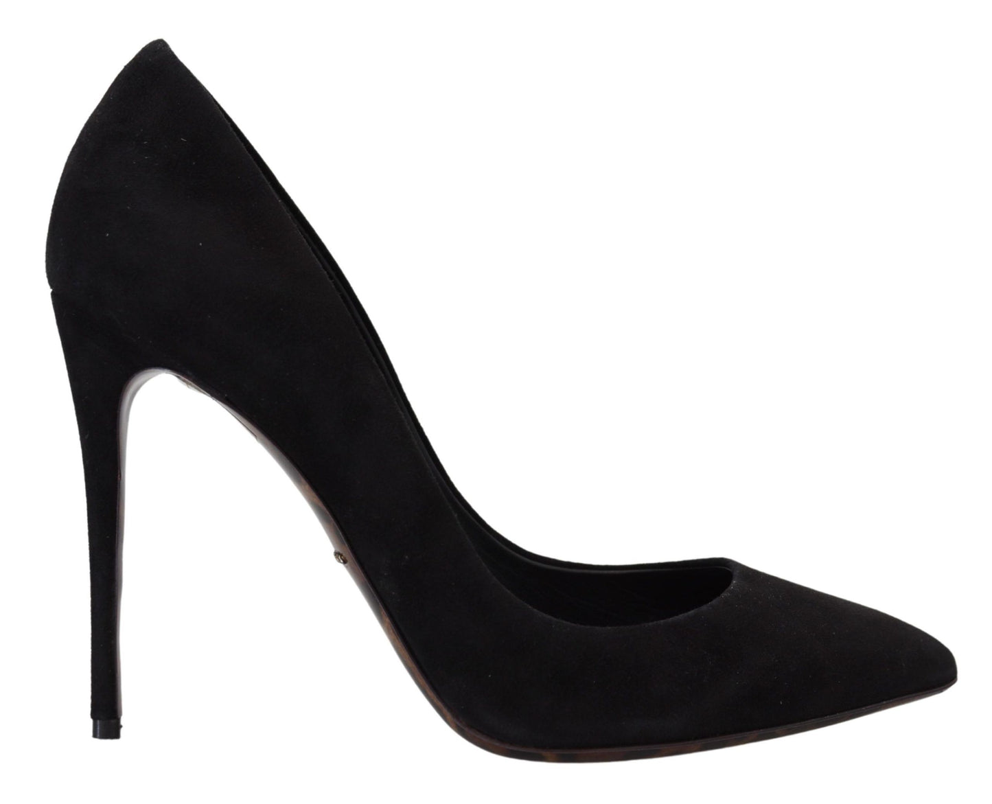 Schwarze Wildleder High Heels Pumps Klassische Schuhe