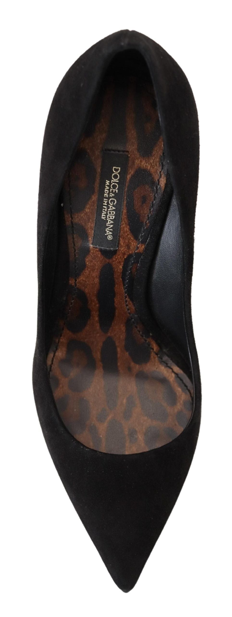 Schwarze Wildleder High Heels Pumps Klassische Schuhe