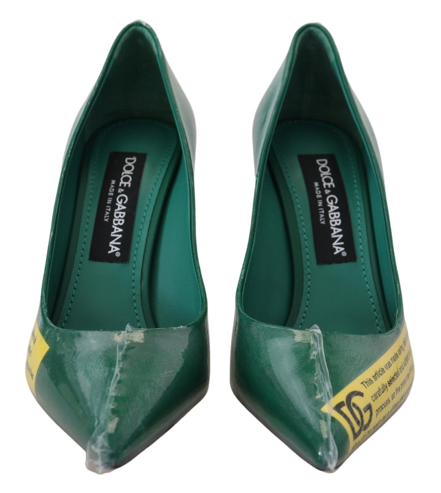 Grün Leder Absätze Pumps Kunststoff Schuhe