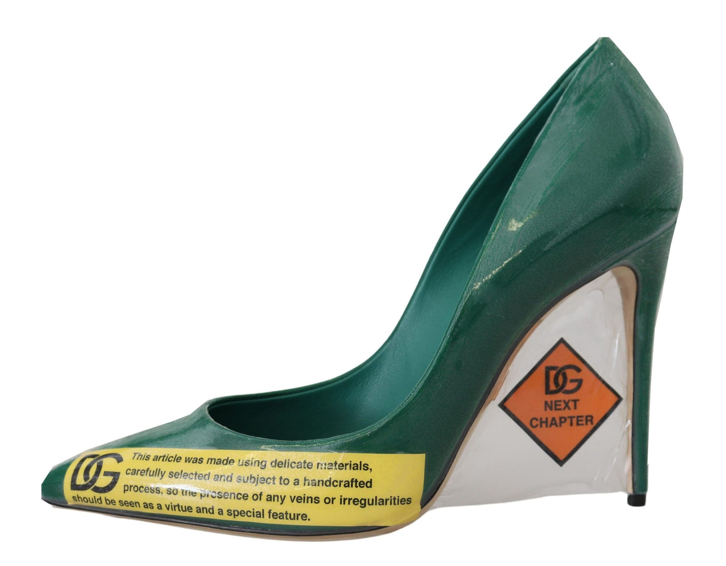 Grün Leder Absätze Pumps Kunststoff Schuhe