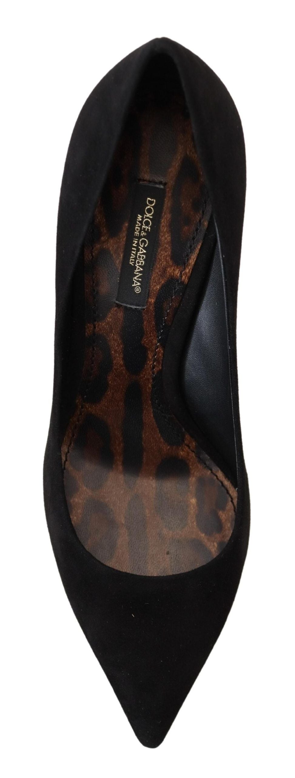 Schwarze Wildleder High Heels Pumps Klassische Schuhe