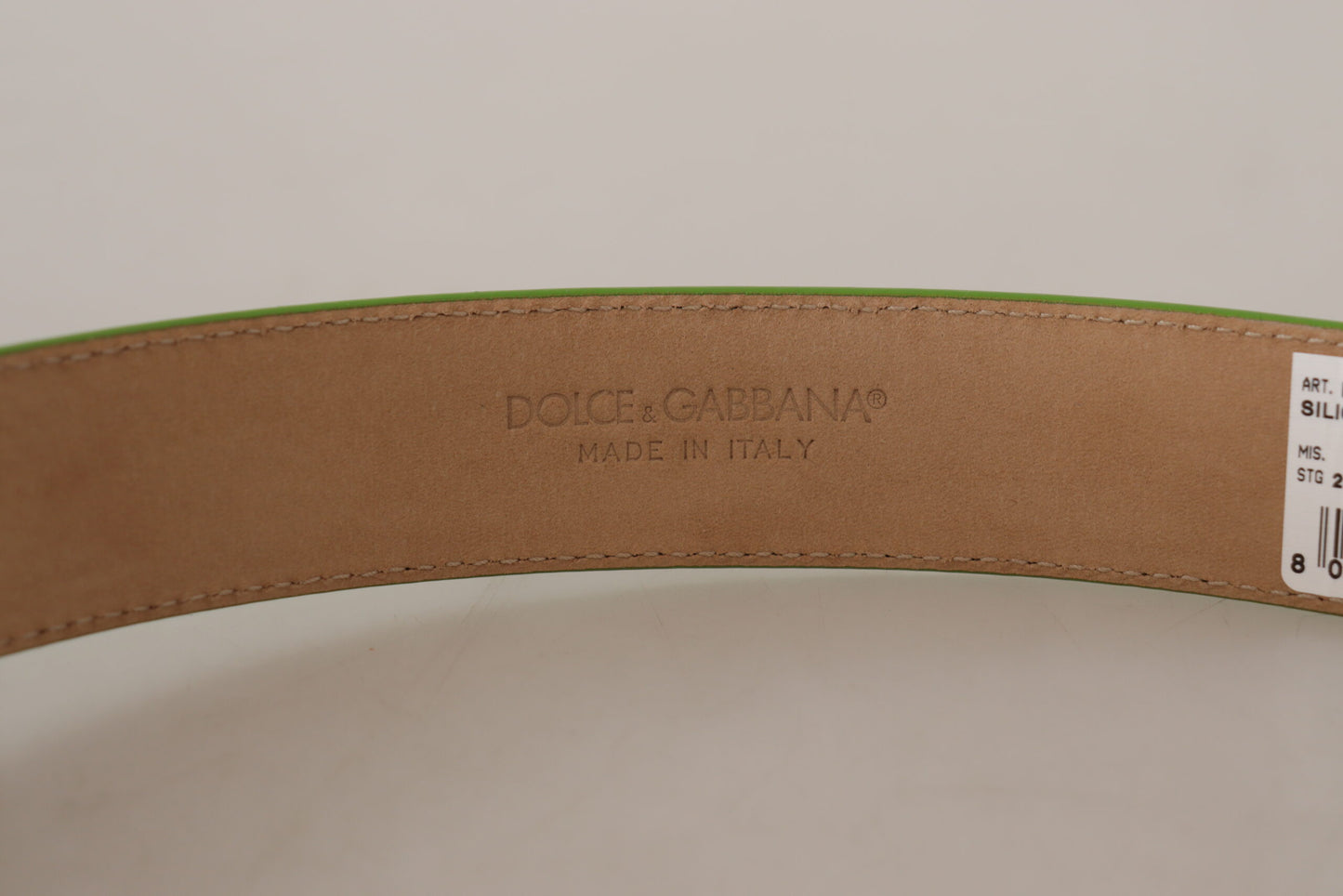 Grünes Leder Devotion Heart Micro Tasche Kopfhörer Gürtel