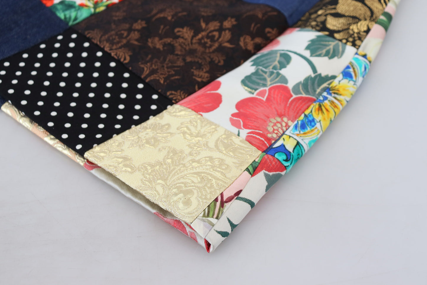 Multicolor Majolika Patchwork Minirock
