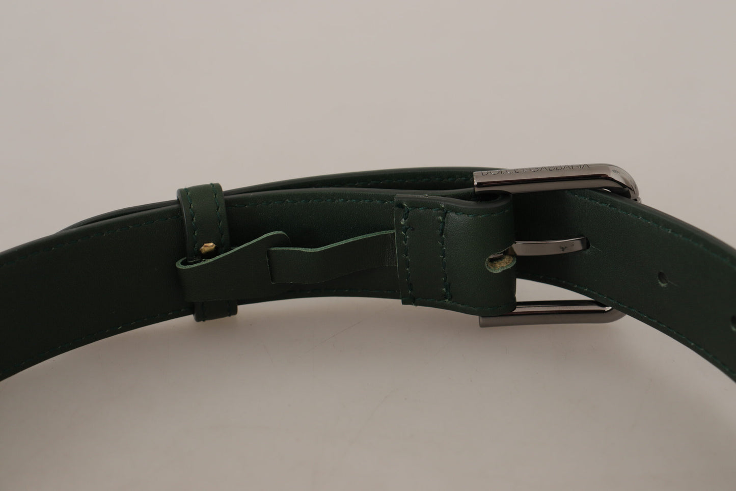 Army Green Leder Logo Metall Gürtelschnalle
