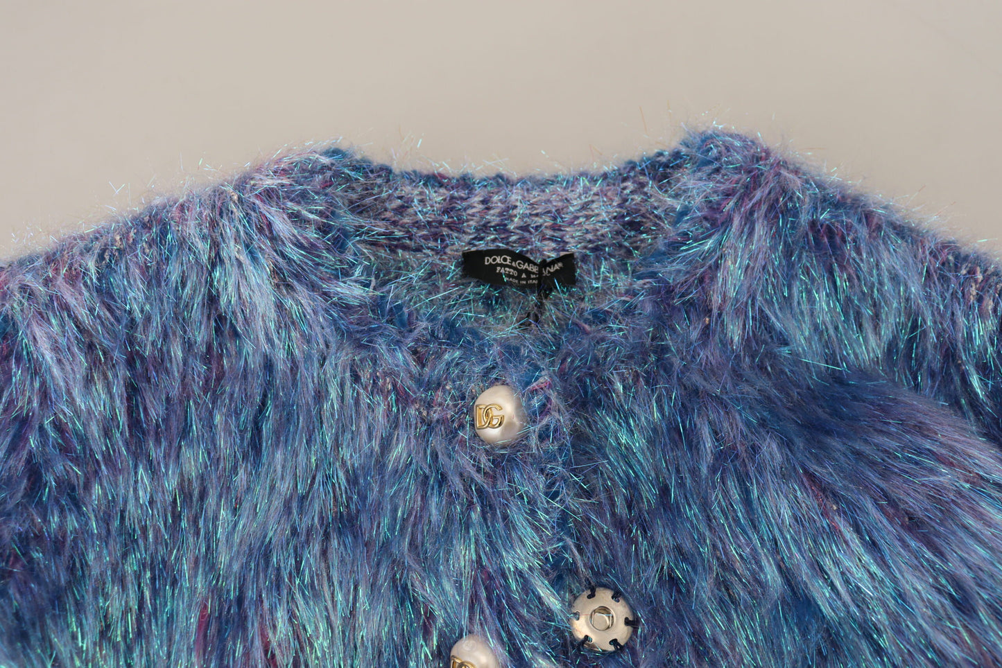 Multicolor Polyester Fransen Mantel Jacke