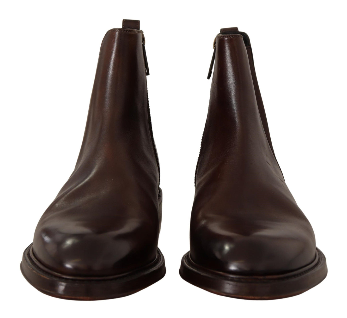 Braunes Leder Chelsea Herrenstiefel