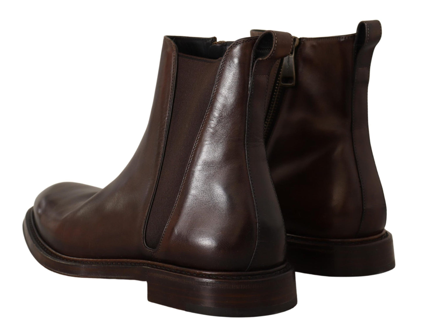 Braunes Leder Chelsea Herrenstiefel