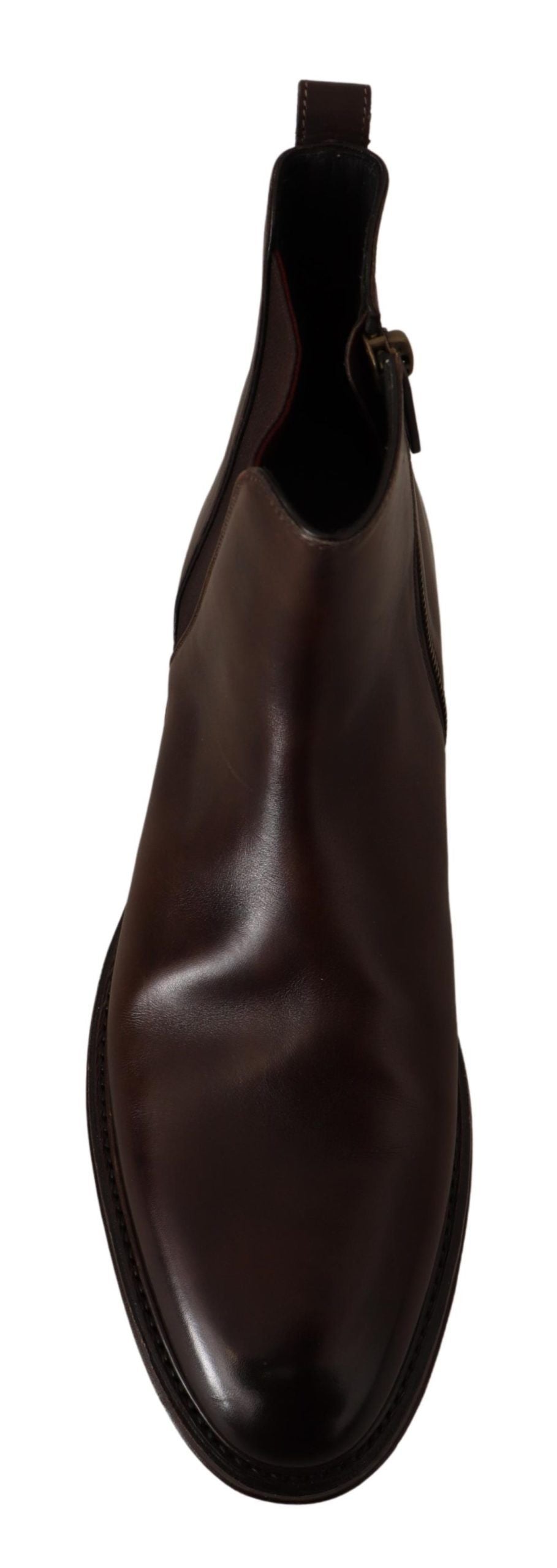 Braunes Leder Chelsea Herrenstiefel
