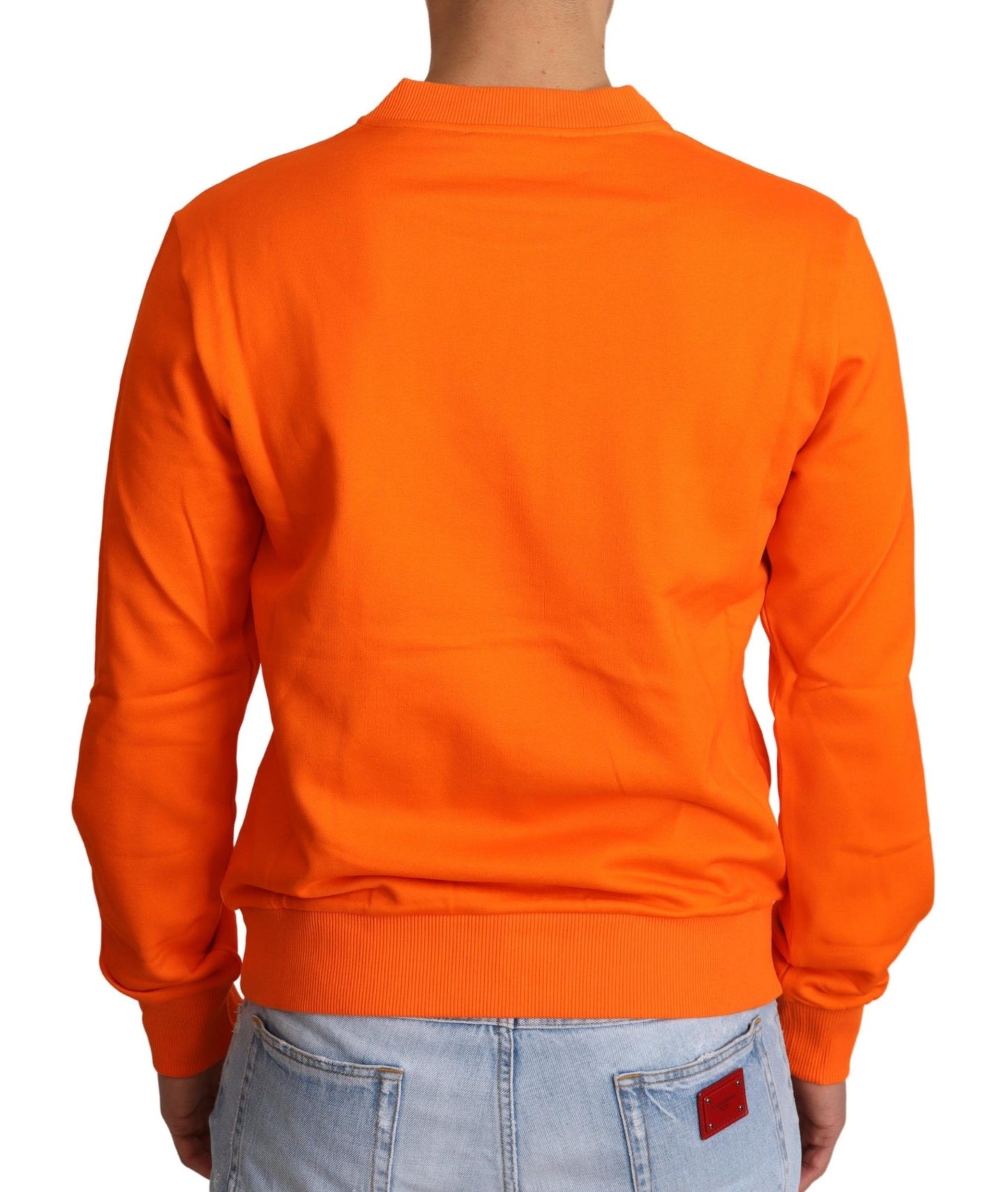 Orange King Ceasar Pullover aus Baumwolle