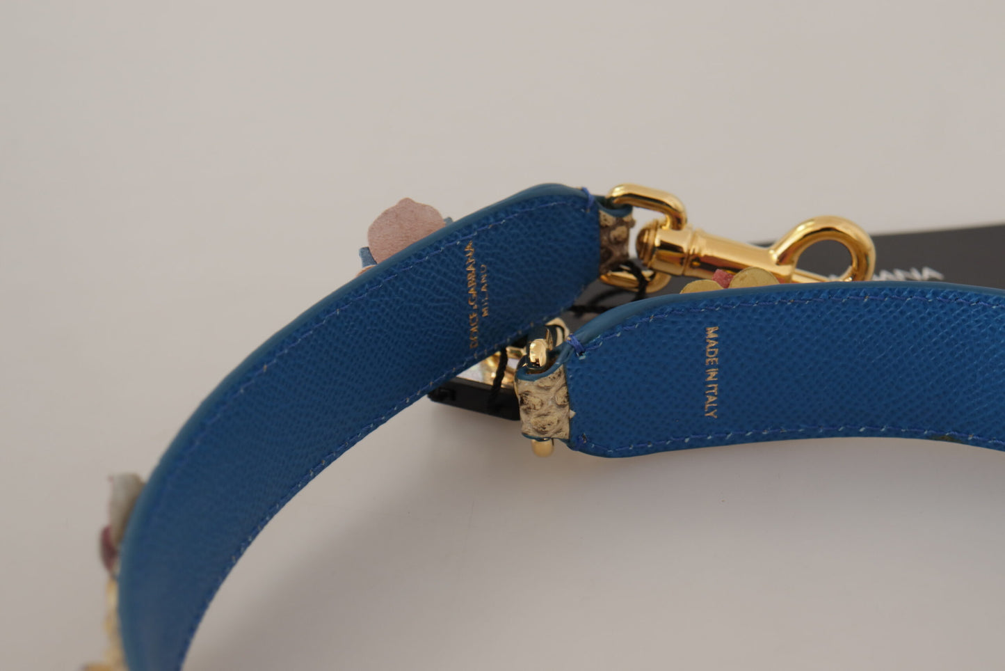 Beige Exotic Leather Crystals Schulterriemen (Kopie)