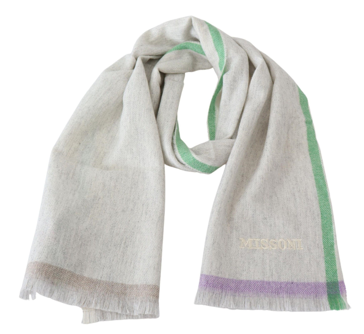 Beige 100% Kaschmir Unisex Wickelschal