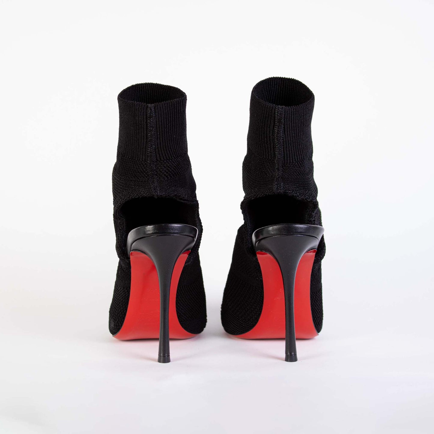 Noemi 100 Schwarze Trikot-Stiefelette