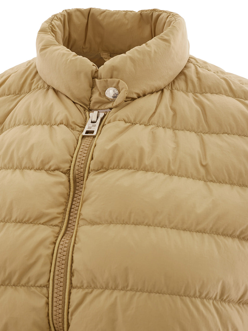 Beige Leichte Steppjacke