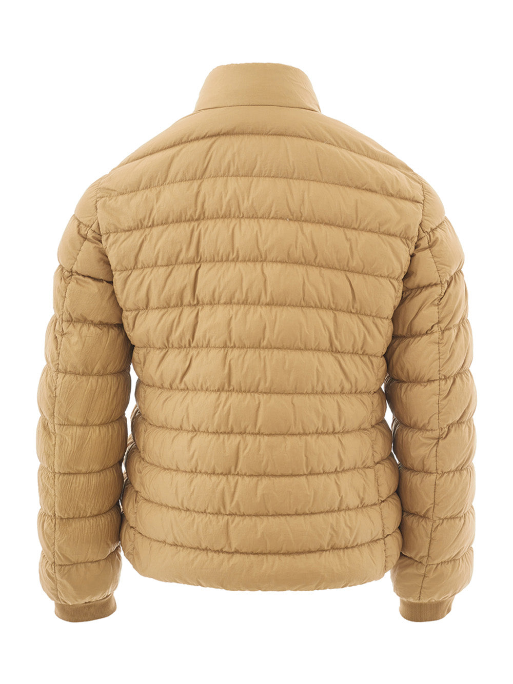 Dunkelbeige Leichte Steppjacke
