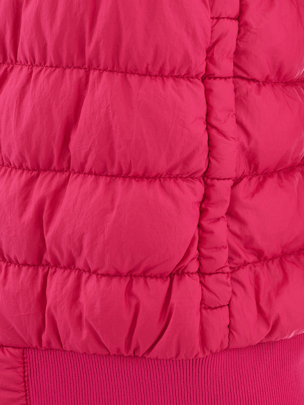 Fucsia Gesteppte Bomberjacke