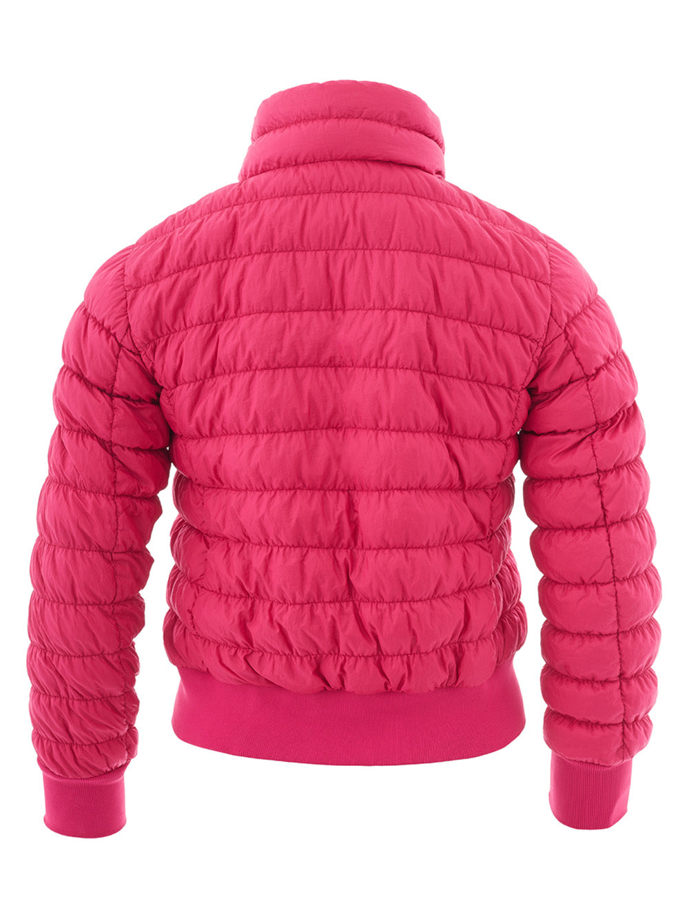 Fucsia Gesteppte Bomberjacke