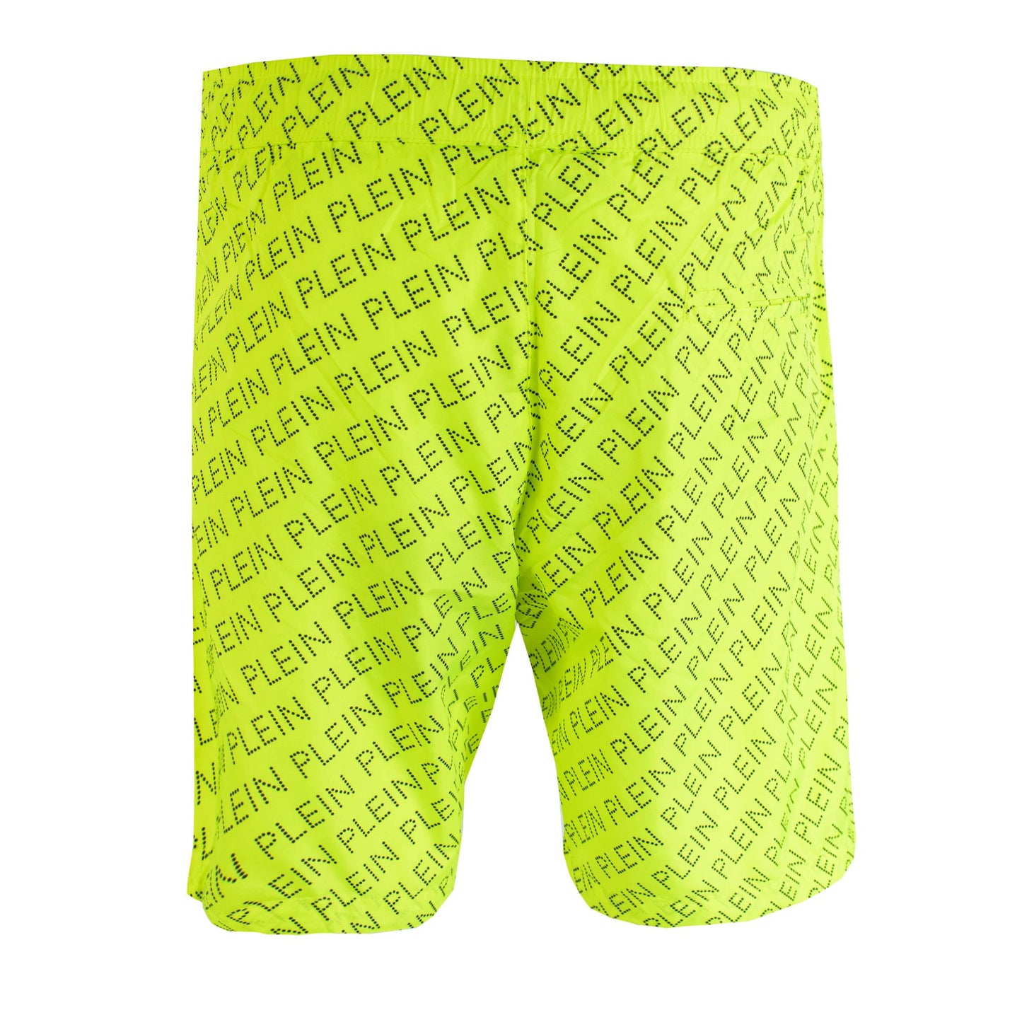 Bedruckte Fluo Boxer-Badeshorts