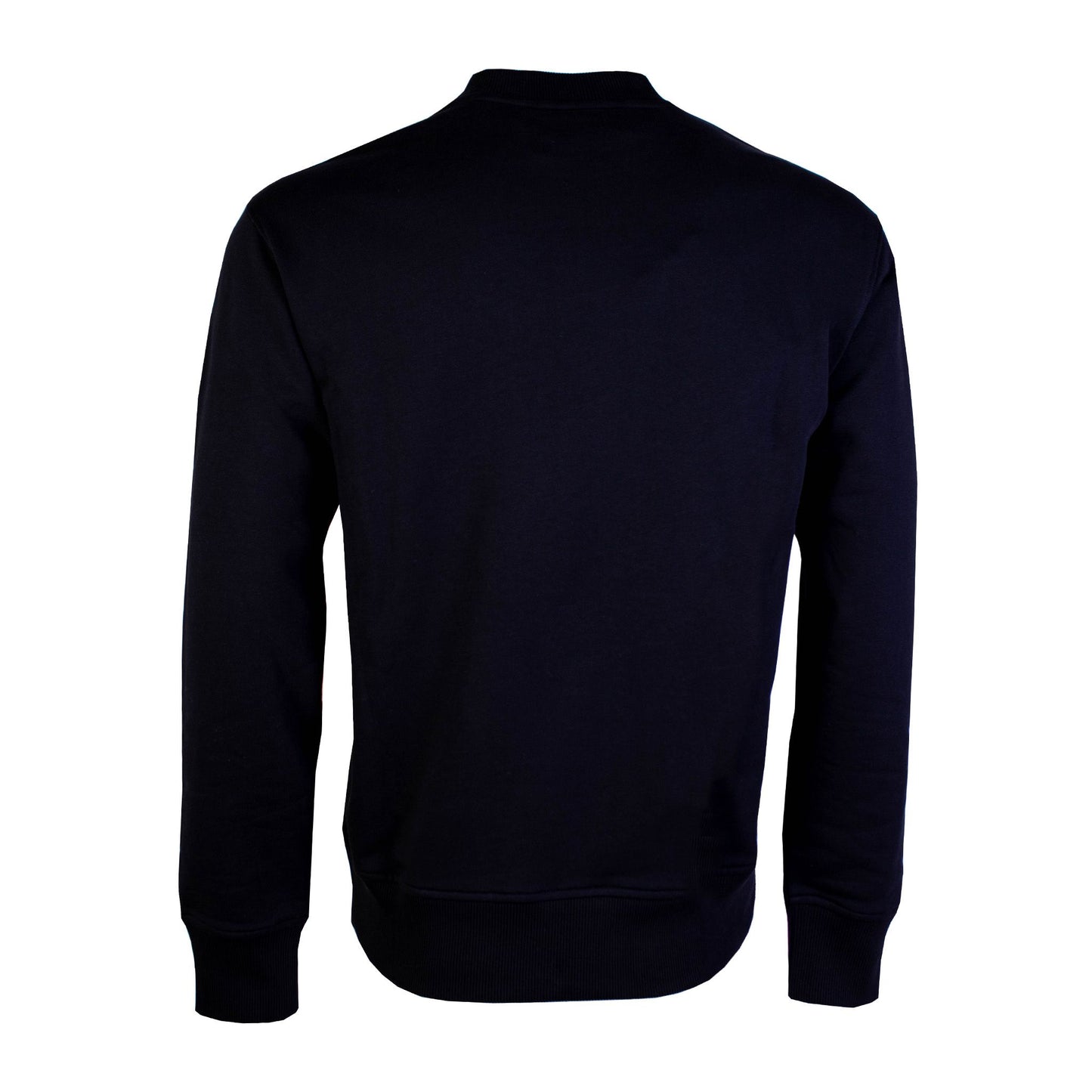 Schwarzes Logo-Sweatshirt aus Baumwolle
