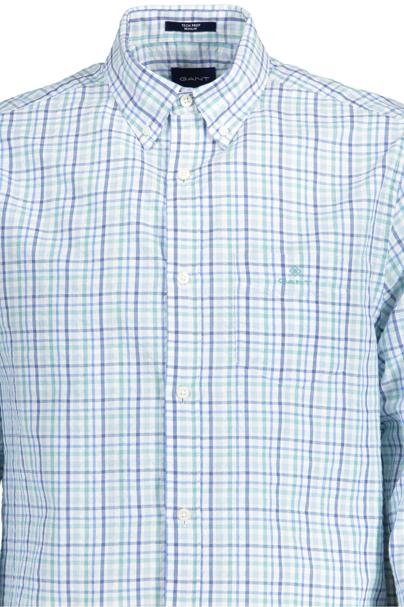 Hellblaues Baumwollhemd