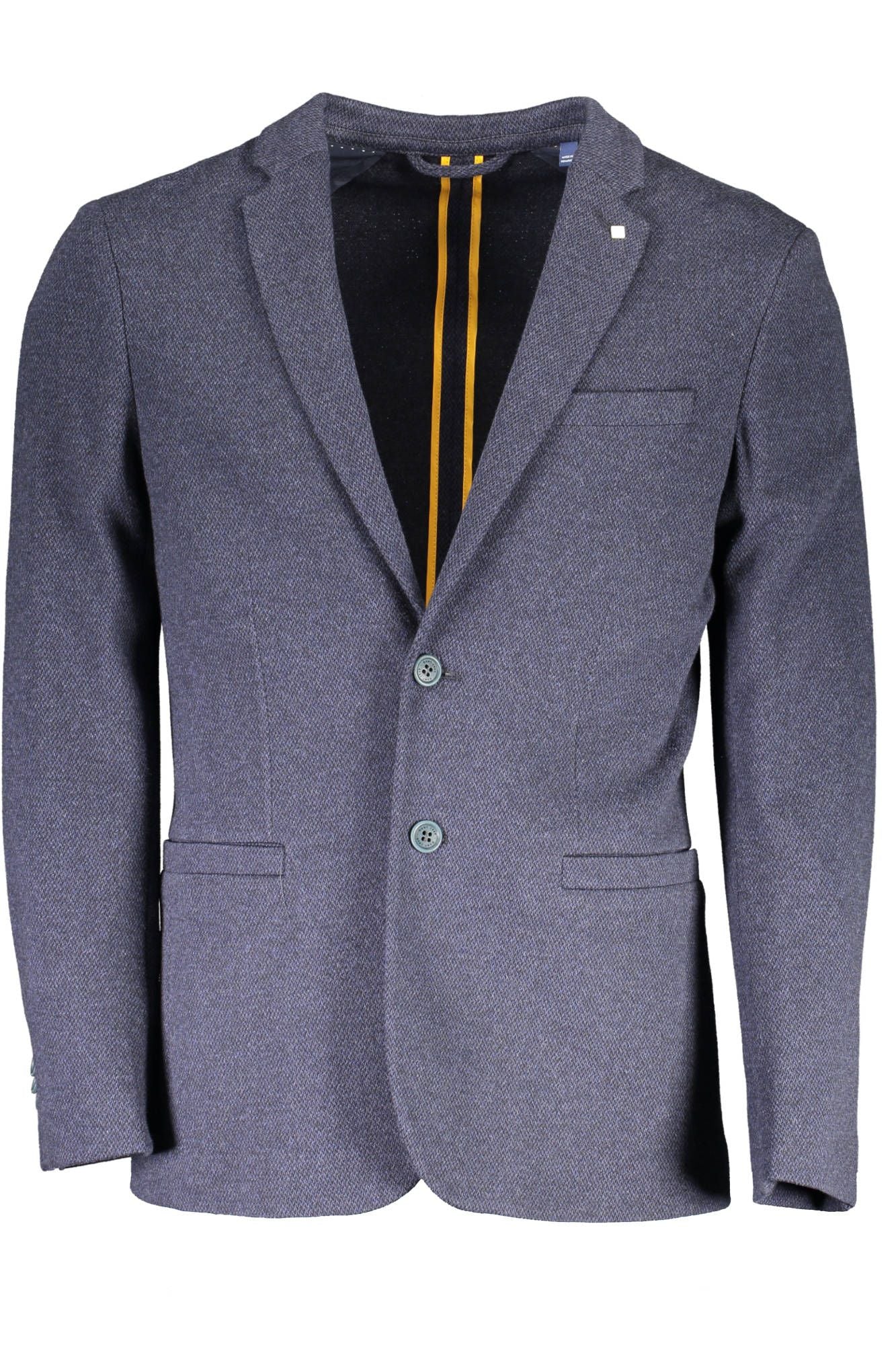 Blaue Baumwolljacke