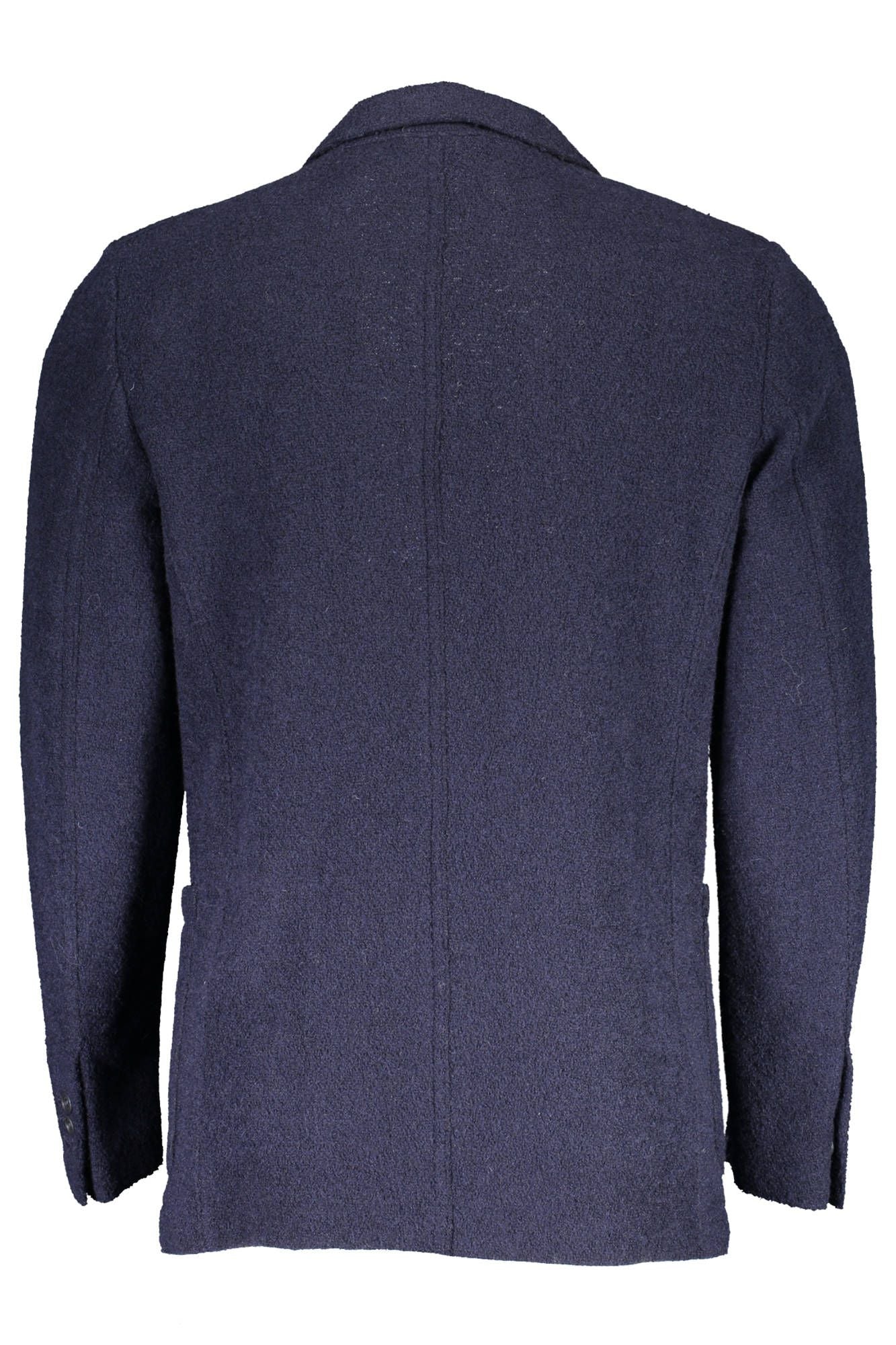 Blaue Polyester-Jacke