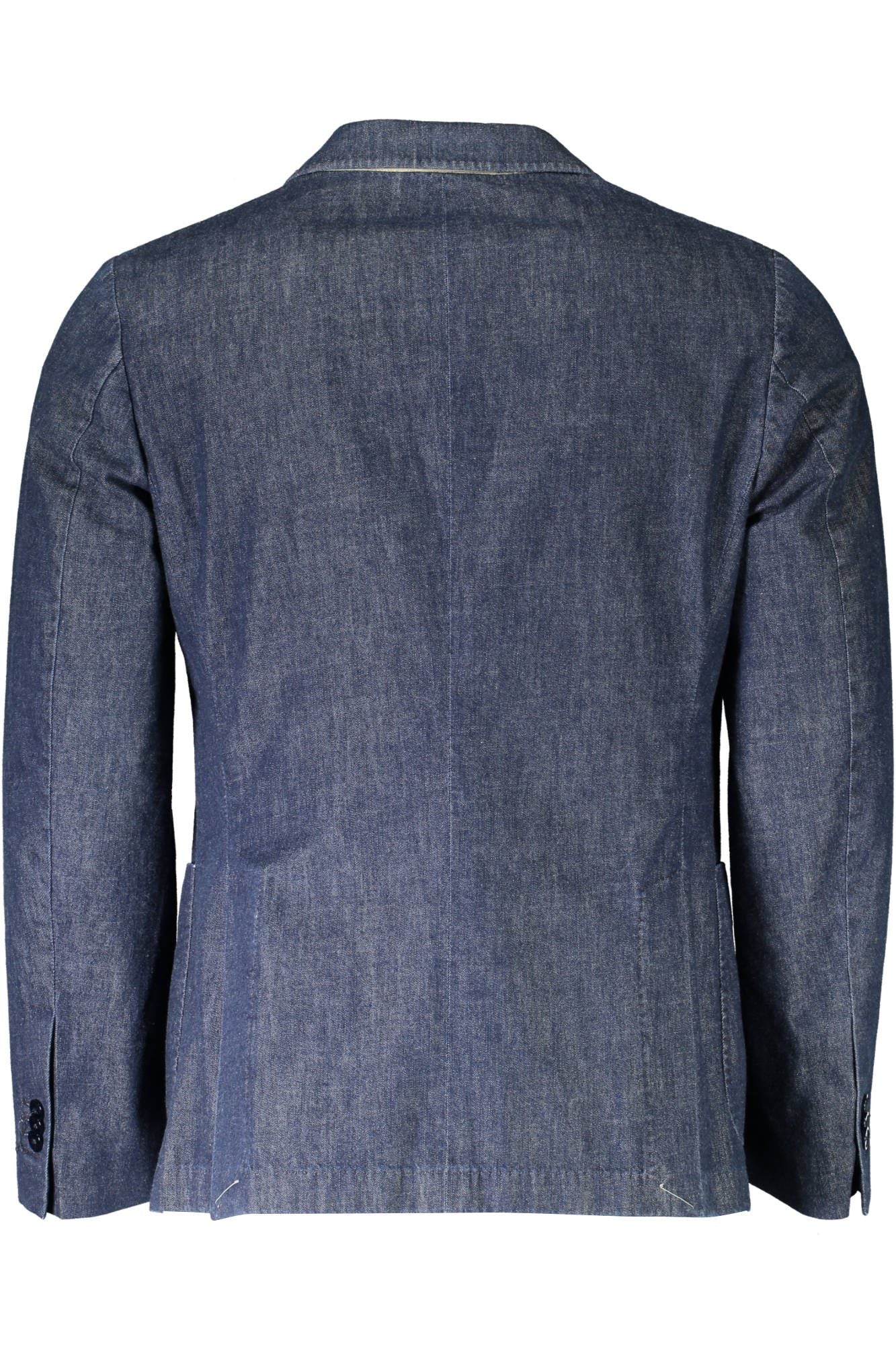 Blaue Baumwolljacke