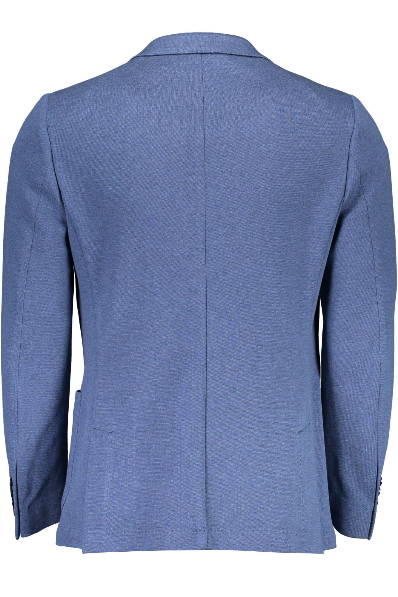 Blaue Baumwolljacke