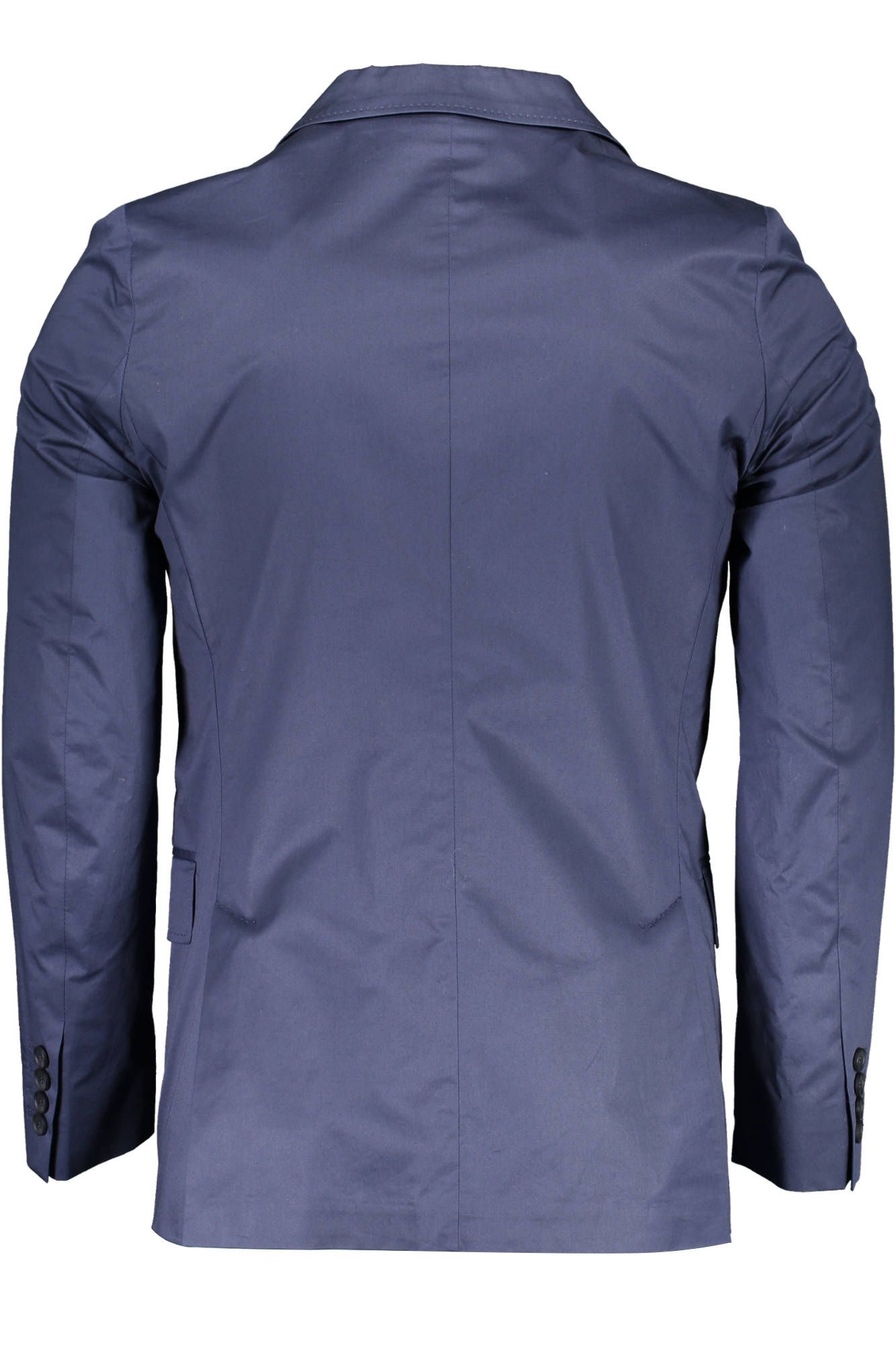 Blaue Baumwolljacke