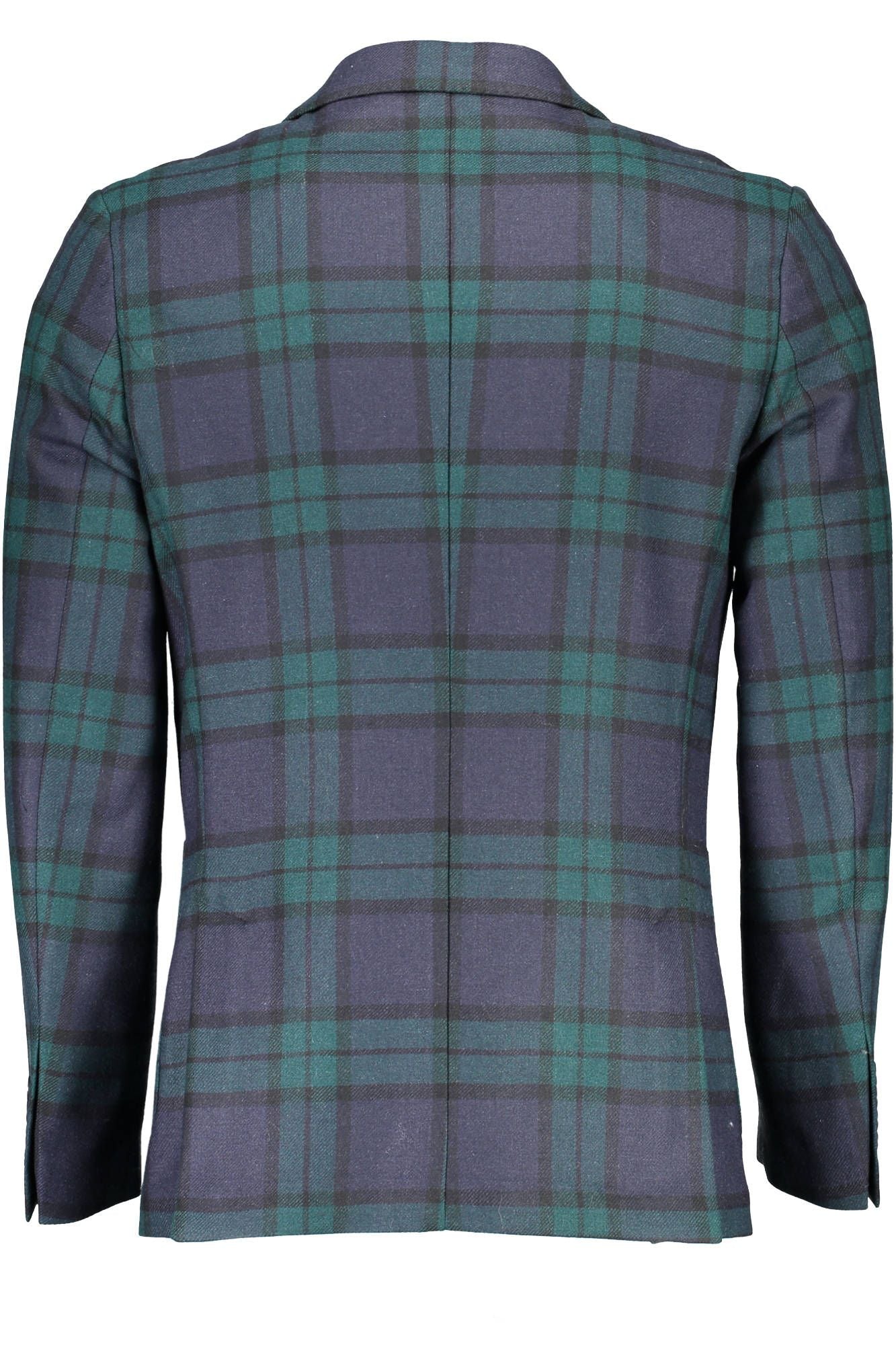 Grüne Polyester-Jacke