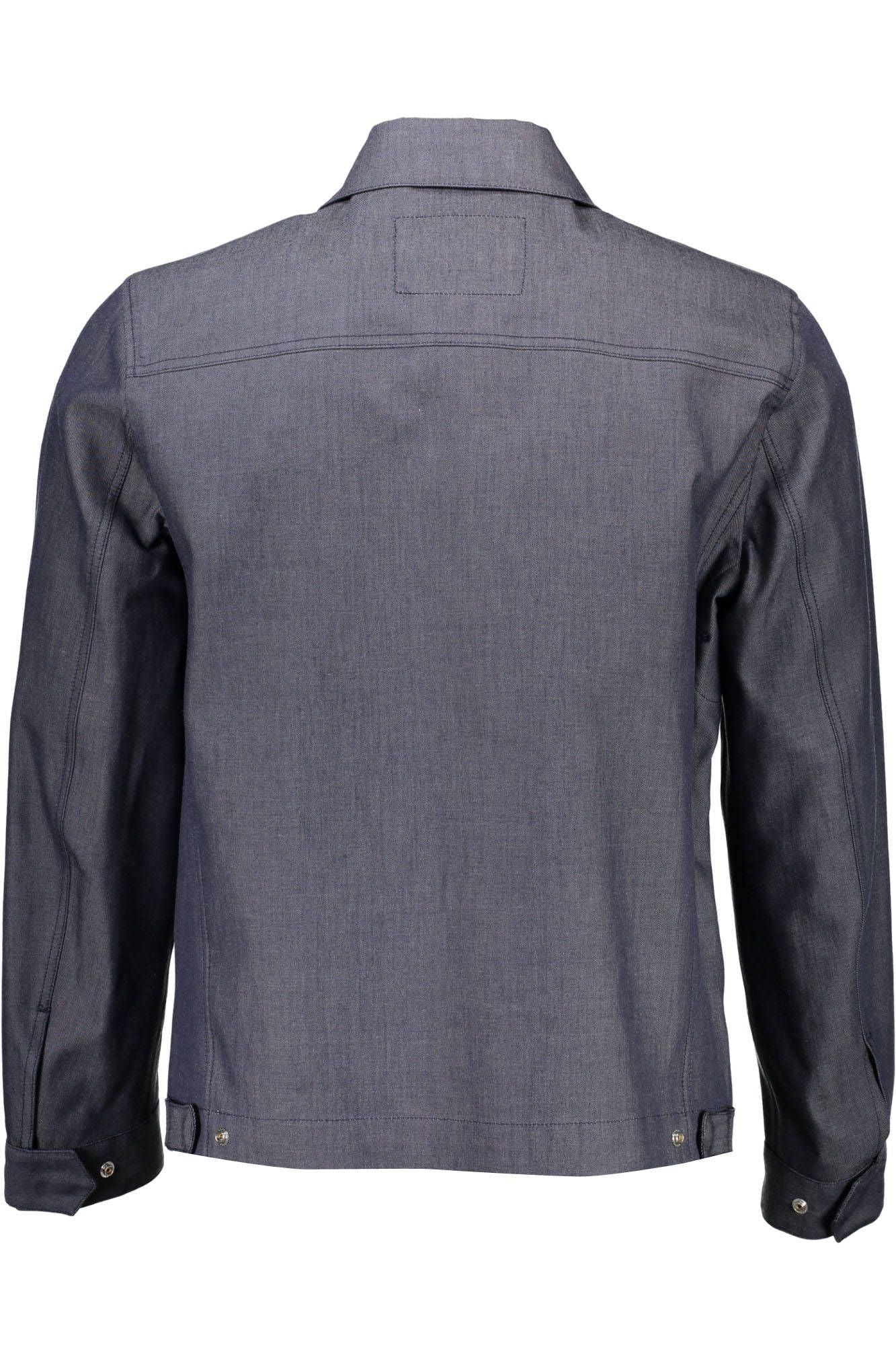 Blaue Baumwolljacke
