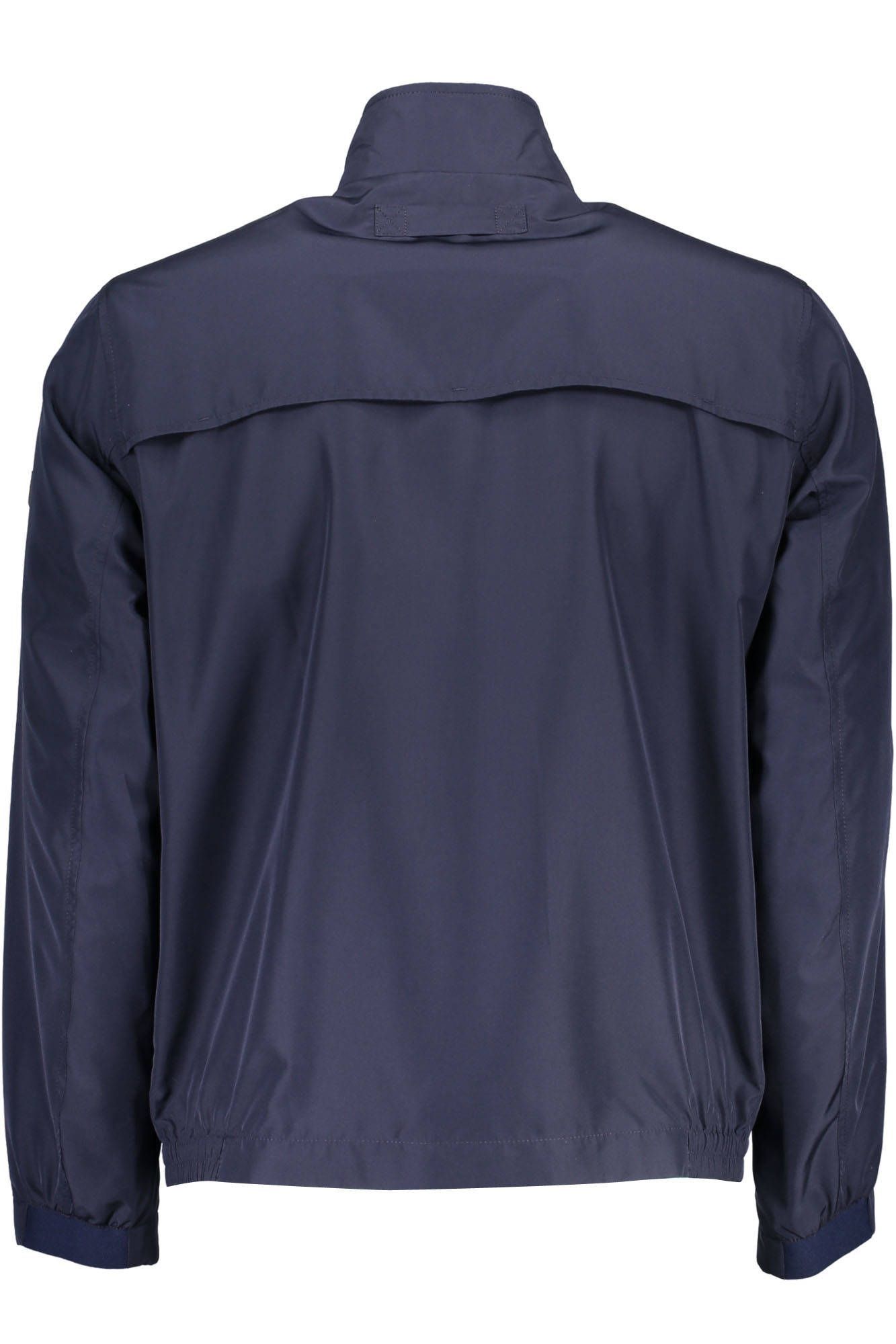 Blaue Polyester-Jacke