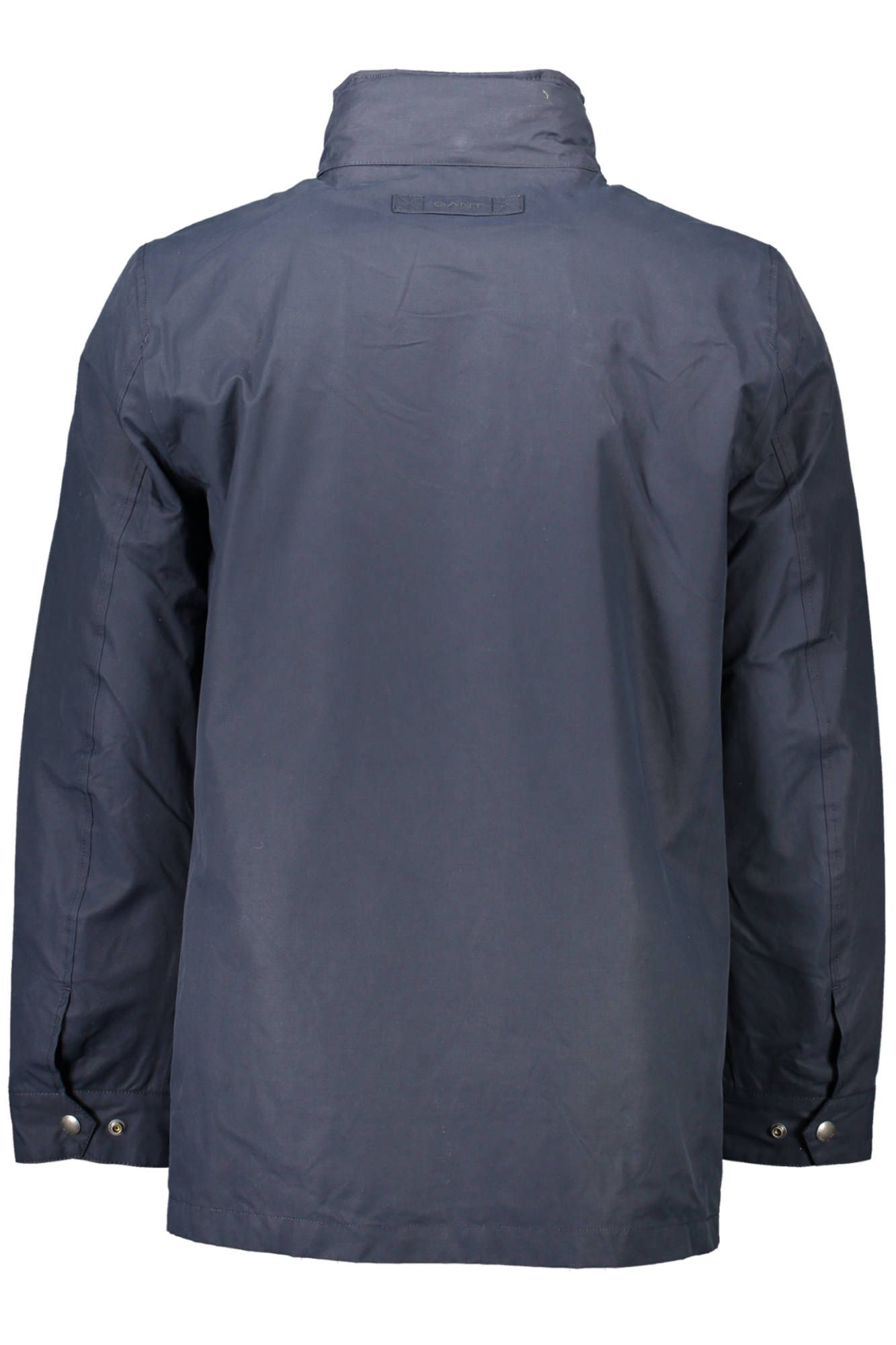 Blaue Polyester-Jacke