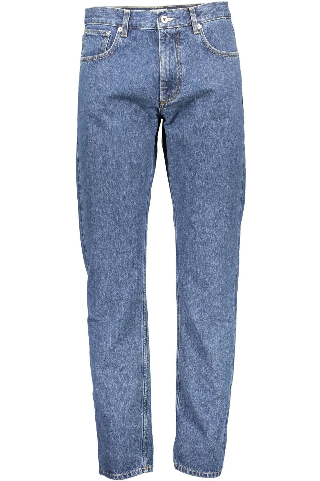 Blaue Baumwolljeans & Hose